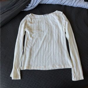 Princess Polly White Long Sleeve Top